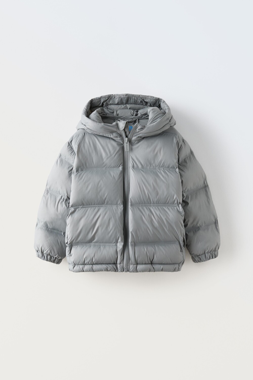 

Водоотталкивающая куртка с капюшоном ZARA, серый
