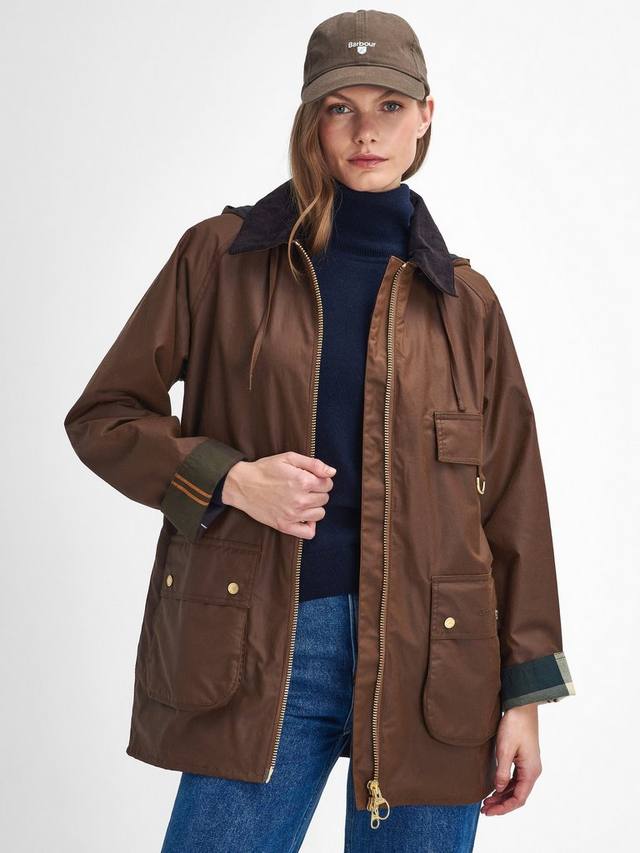 

Высококачественный вощеный дождевик Highclere Barbour, Brown