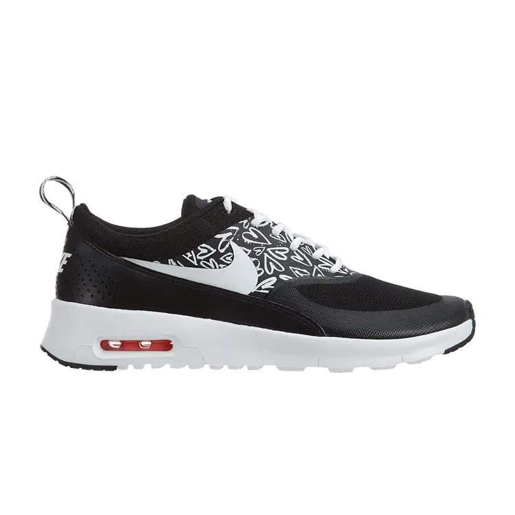 

Кроссовки Nike Air Max Thea Print GS 'Black Lava Glow', черный