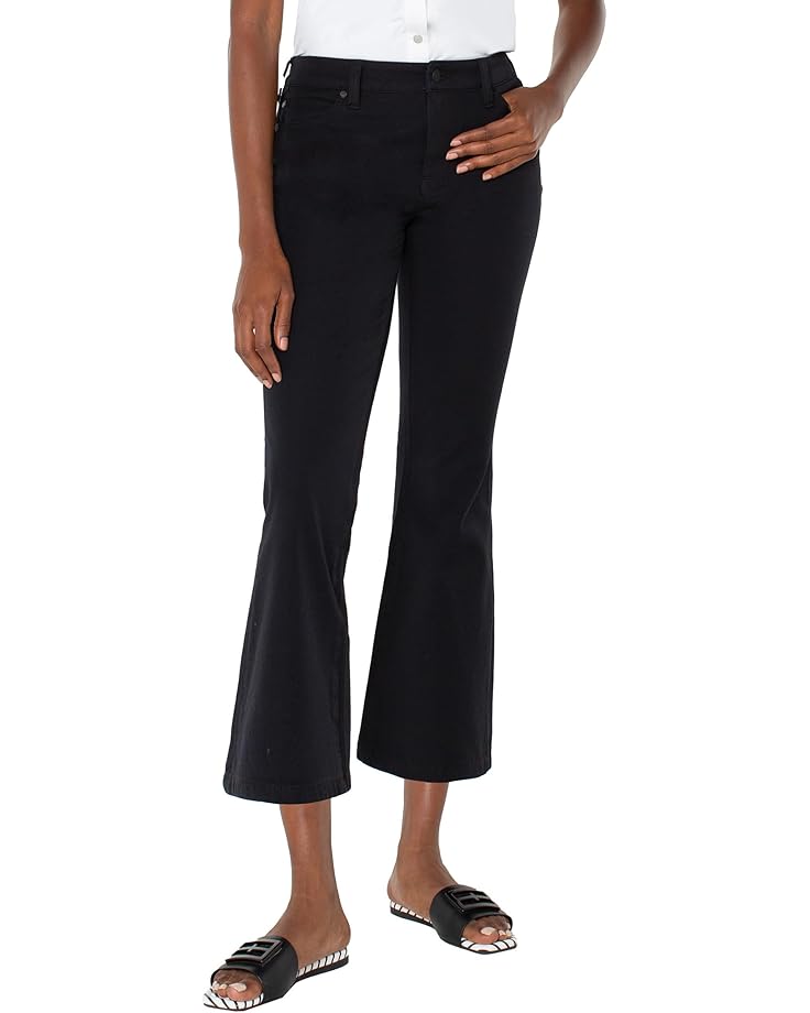 

Брюки Liverpool Los Angeles Hannah Cropped Flare, черный