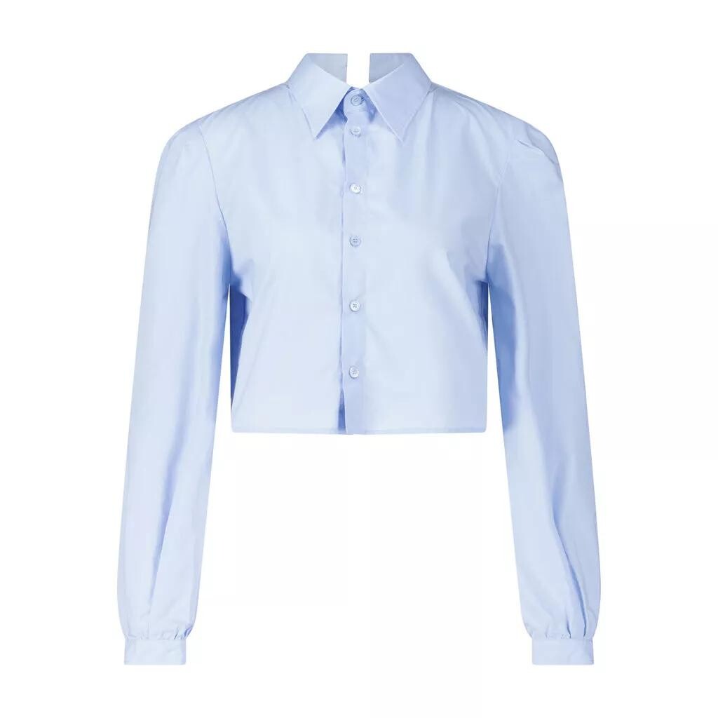 

Укороченная блузка с многослойным эффектом Maison Margiela, черный