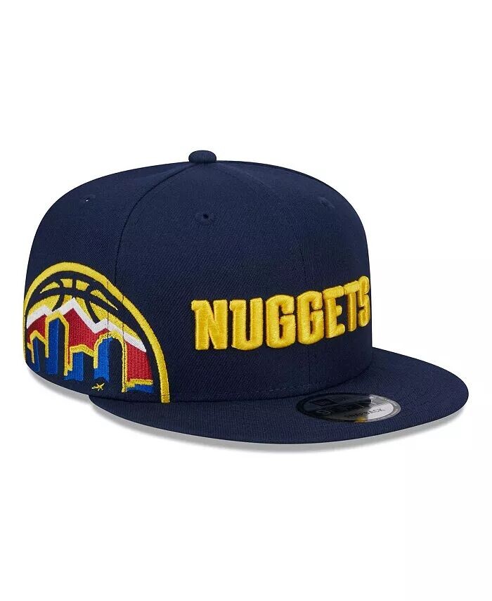 

Мужская темно-синяя кепка Snapback Denver Nuggets с боковым логотипом 9FIFTY New Era, синий