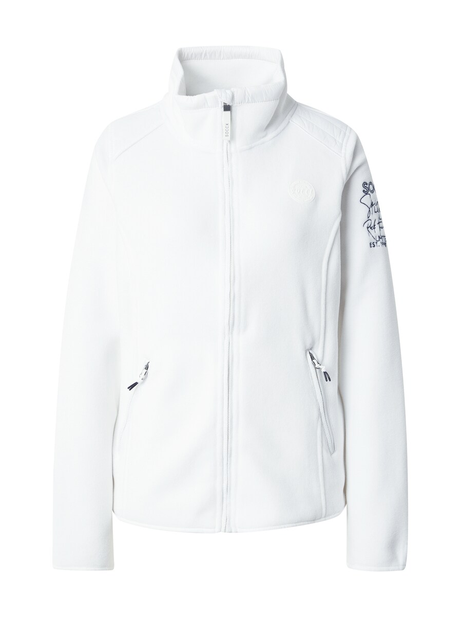 

Куртка для активного отдыха Soccx Fleece Jacket Rock The Boat, белый