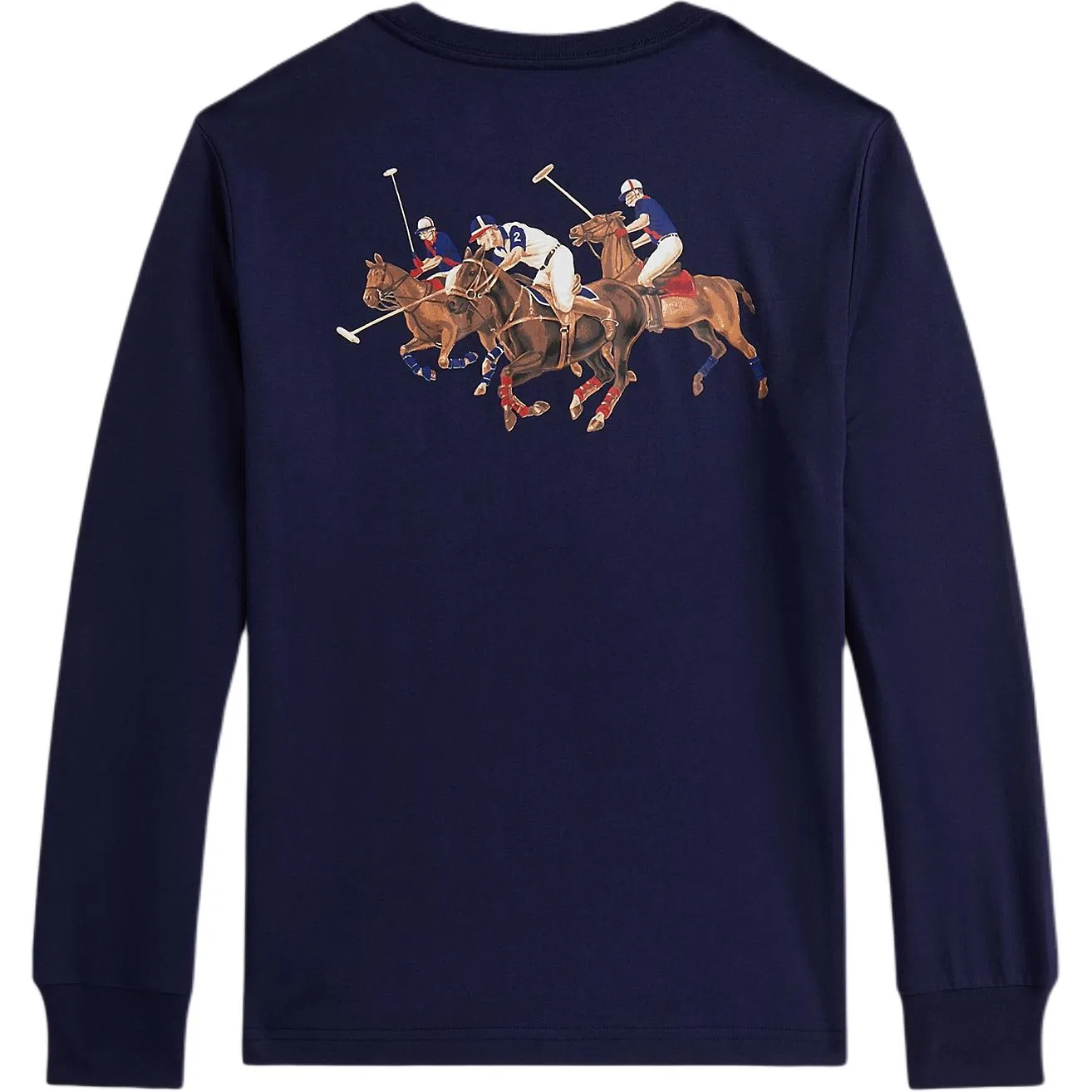 Футболка классическая Polo Ralph Lauren Marine Blue — фото 3