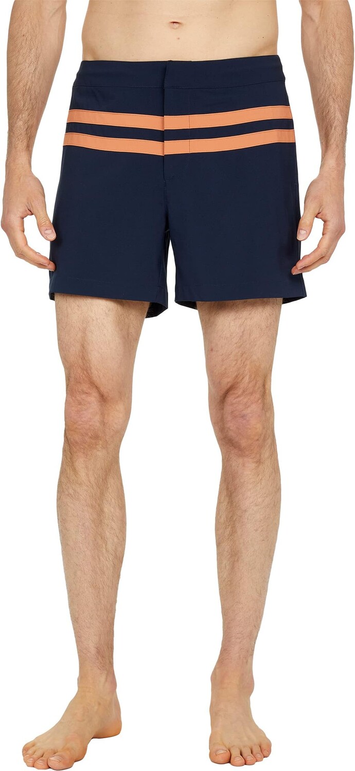 

Плавки The Normal Brand Button Front Trunks, цвет Normal Navy/Copper