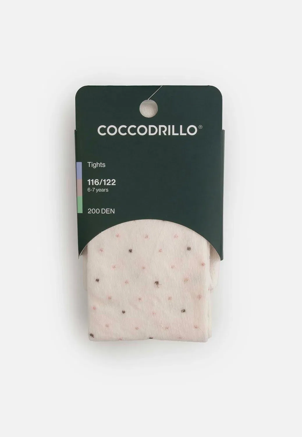 Колготки хлопковые Coccodrillo, ecru