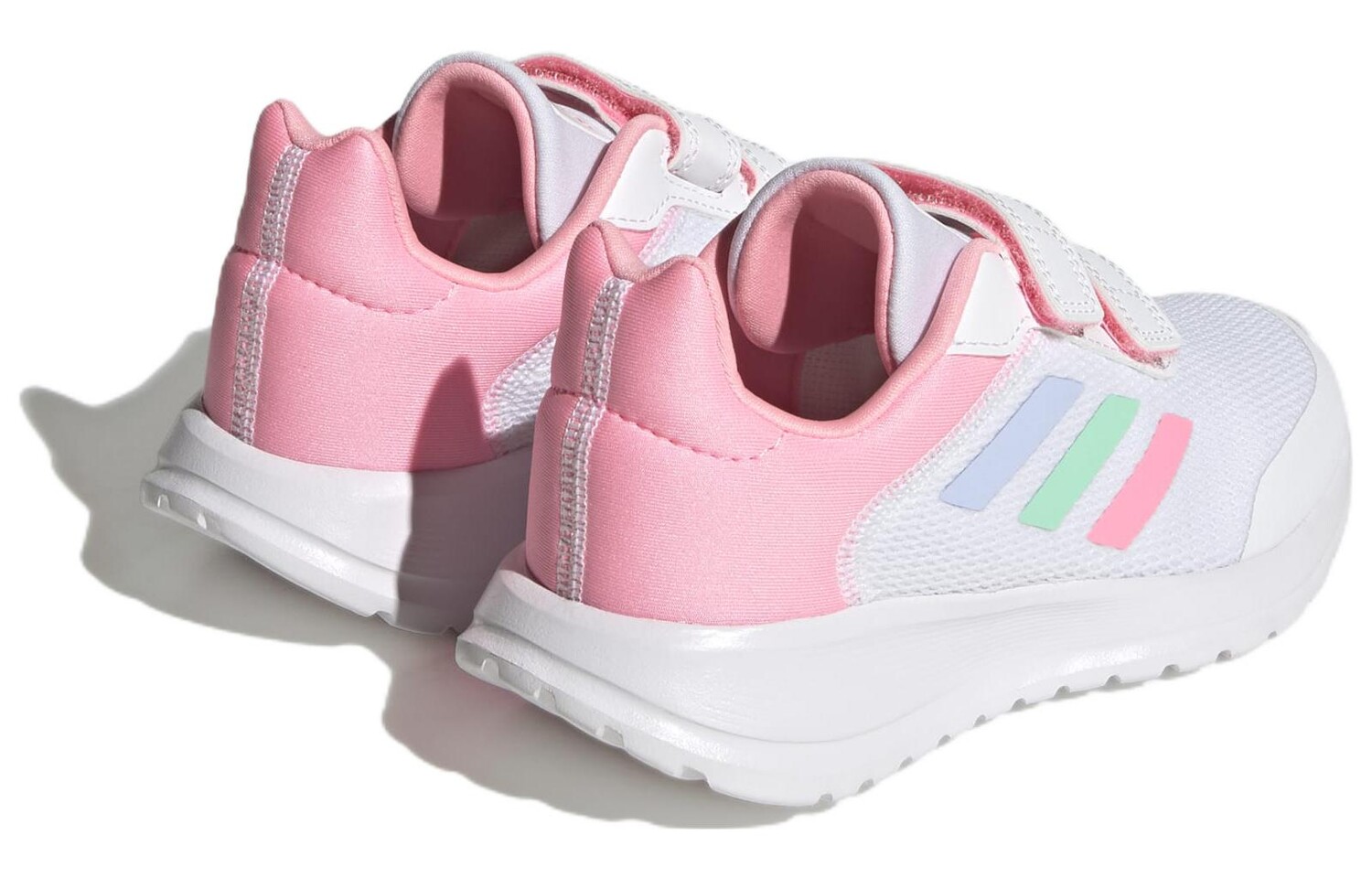 Кроссовки Tensaur Kids Kids Low-top Белые/Розовые Adidas — фото 4