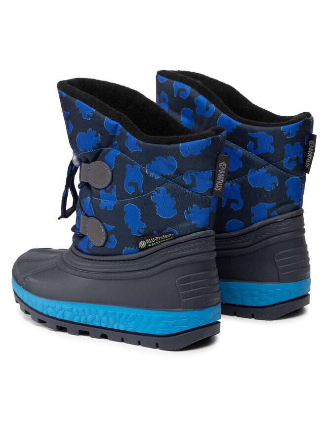 Снегоступы Youth Joggy Sport Lace NJ09 Boatilus, темно-синий — фото 3