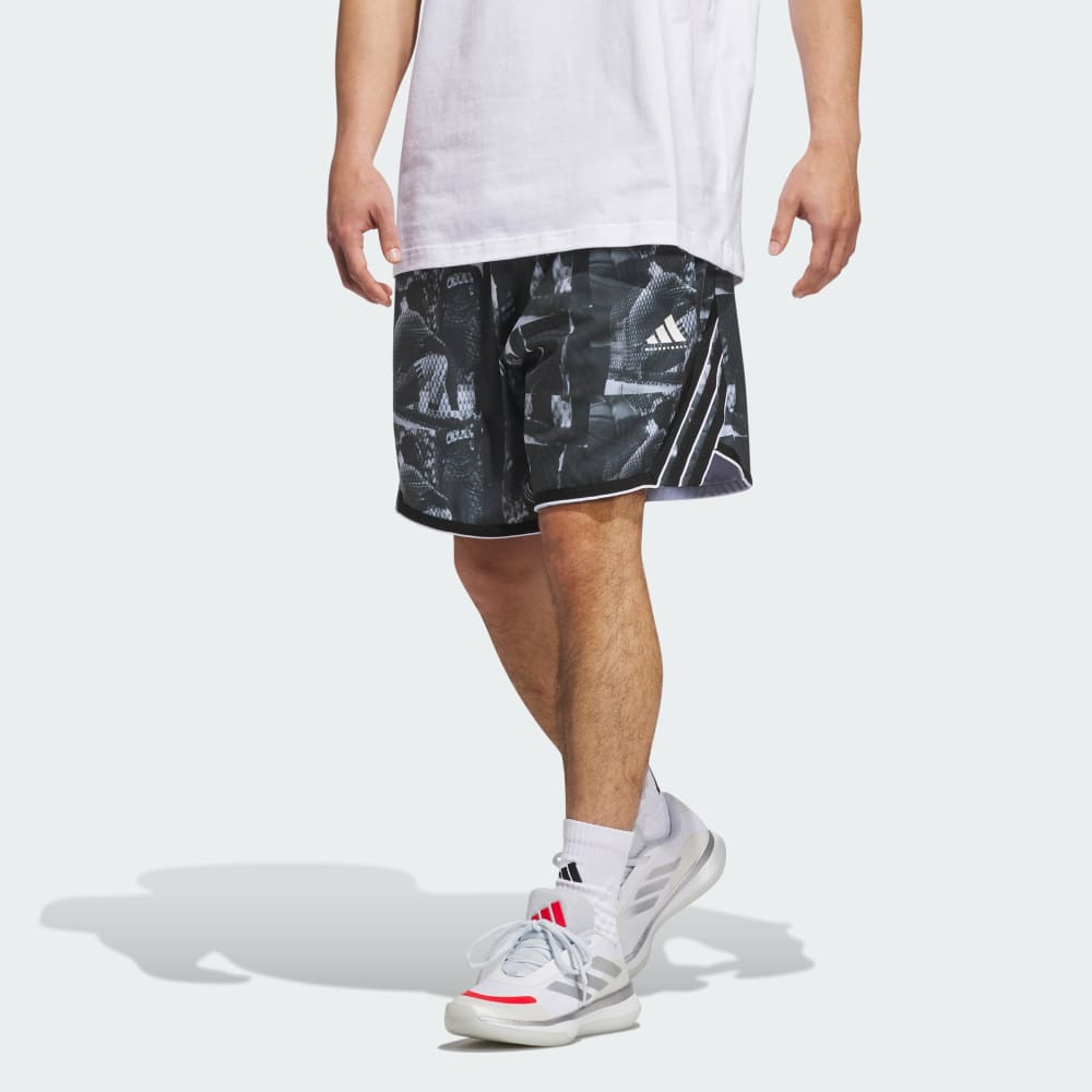 

Спортивные шорты Adidas Crazy Lite AOP Short, черный/белый