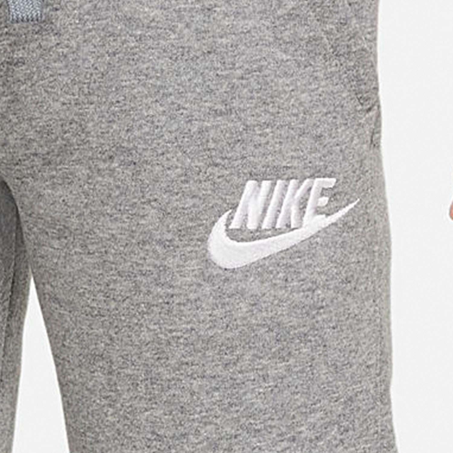 Серые спортивные вязаные брюки для подростков Nike — фото 4