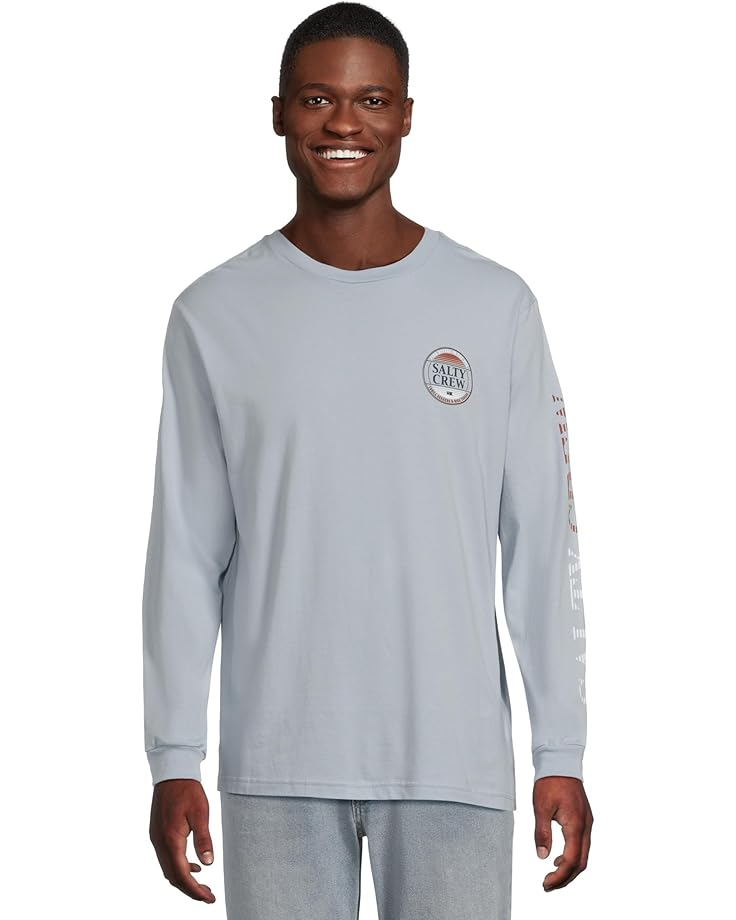 

Мужская футболка с длинным рукавом Salty Crew Simple Fade, Blue Fog, Синий, Мужская футболка с длинным рукавом Salty Crew Simple Fade, Blue Fog