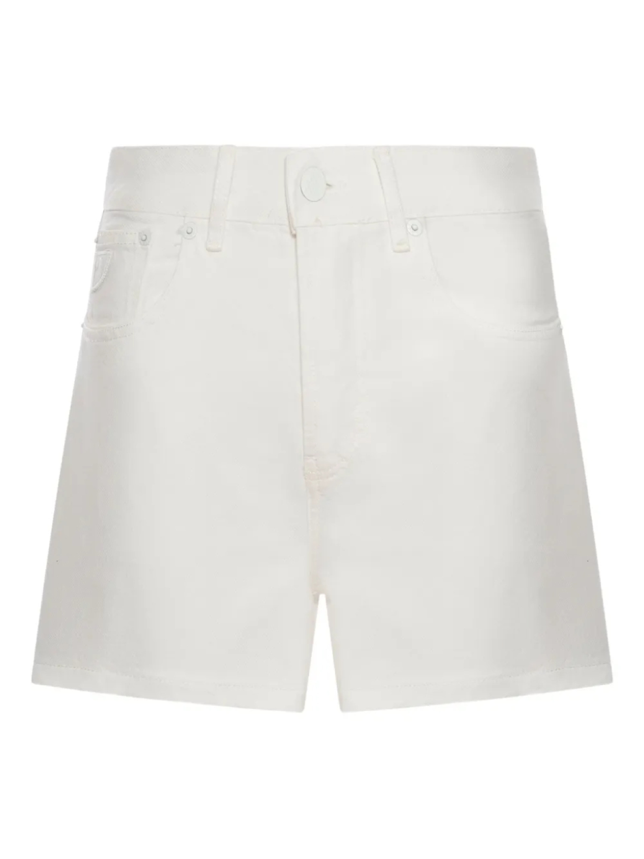

LOIS JEANS джинсовые шорты с высокой посадкой, белый