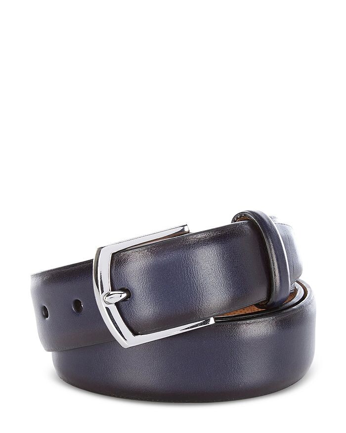 

Мужской ремень Cole Haan Lewis из полированной кожи, синий