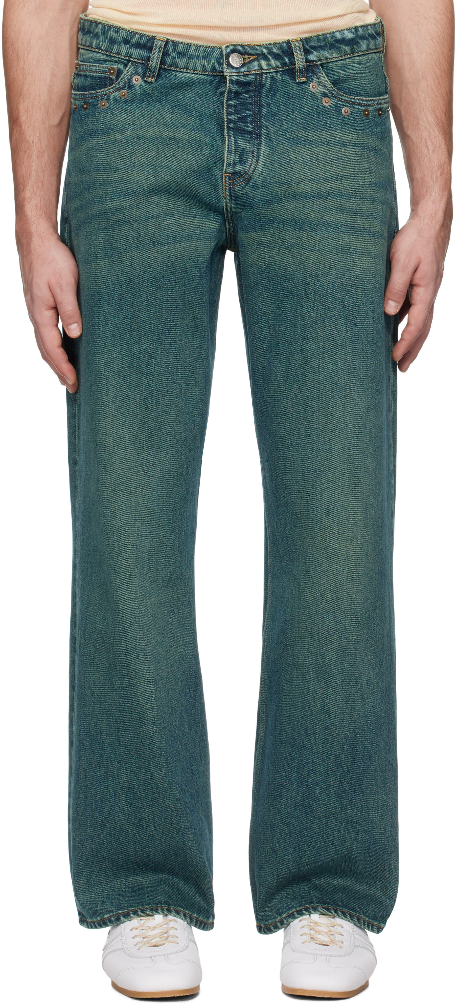 

Джинсы Green Crowd Paloma Wool, Greenish denim