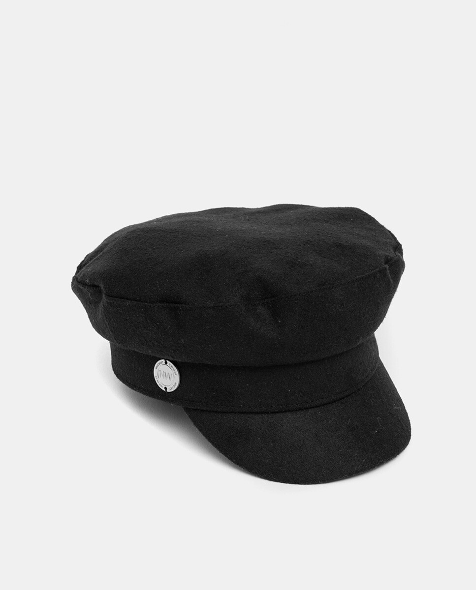 

Кепка в стиле милитари черного цвета Nine West, черный