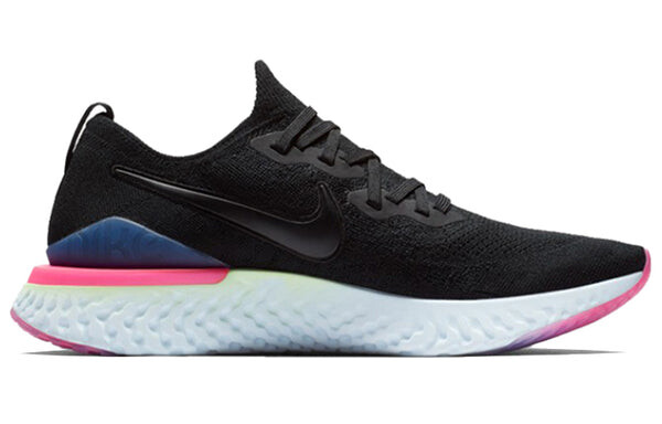 Кроссовки epic react flyknit 2 Nike, черный — фото 2