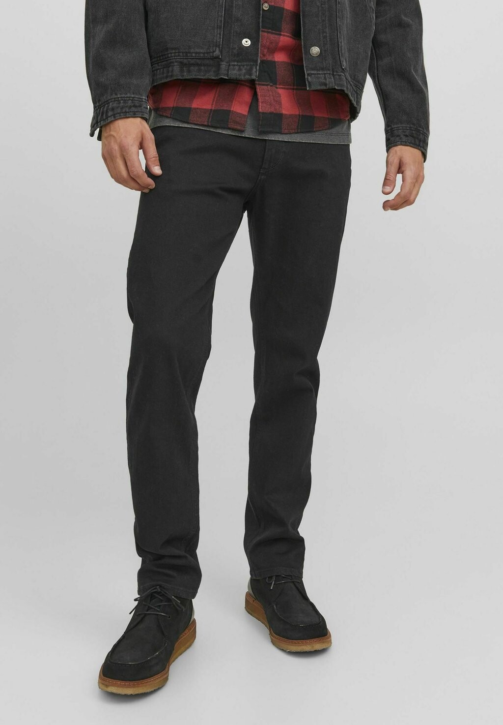 

Джинсы Straight Leg REGULAR CLARK EVAN GE Jack & Jones, цвет black denim