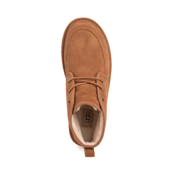 Мужские ботинки UGG Neumel Moc из мягкой замши с подкладкой из овчины, коричневый — фото 2