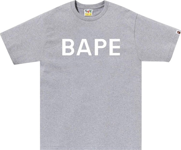 

Футболка BAPE Logo 'Grey', серый
