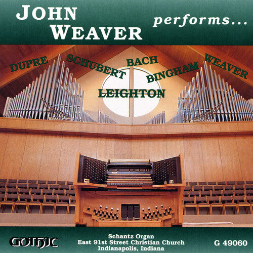 

CD диск Weaver, John: Organ Recital