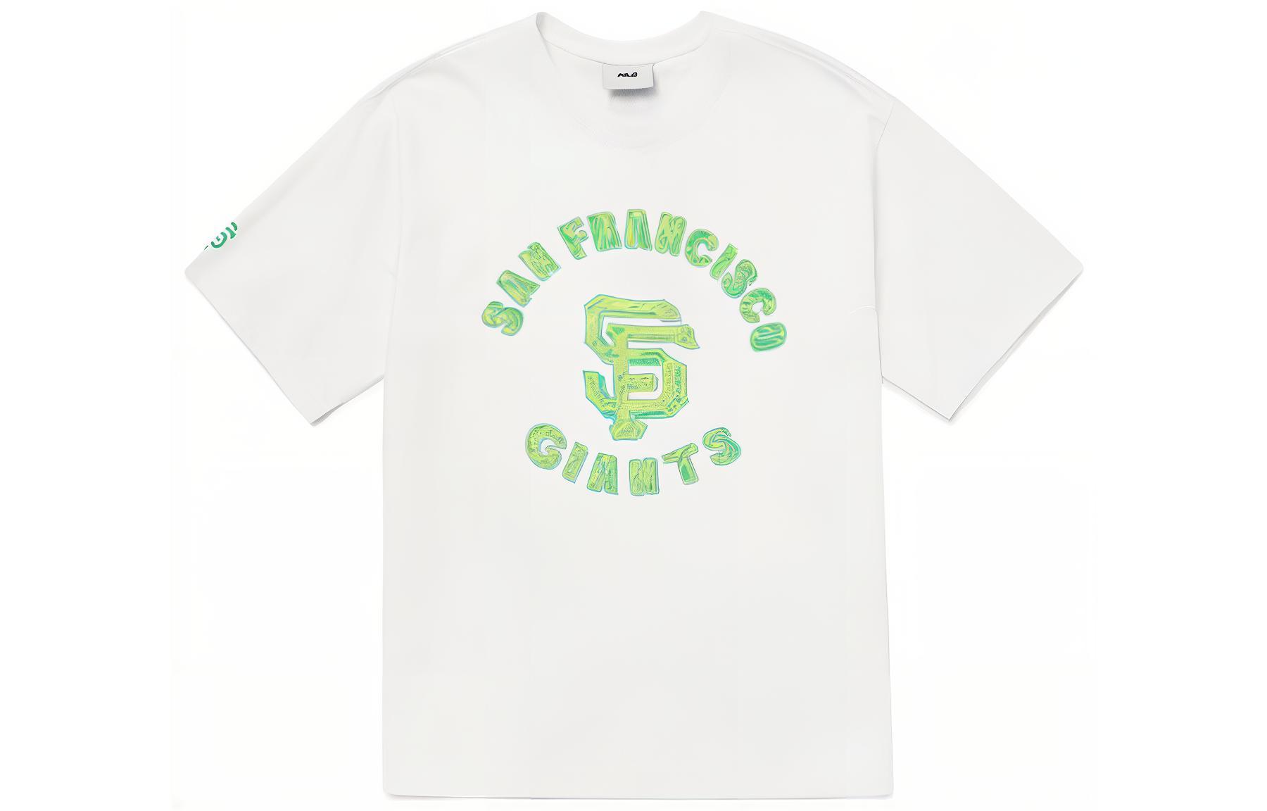 

MLB Футболка унисекс белая, Белый, MLB Футболка унисекс белая