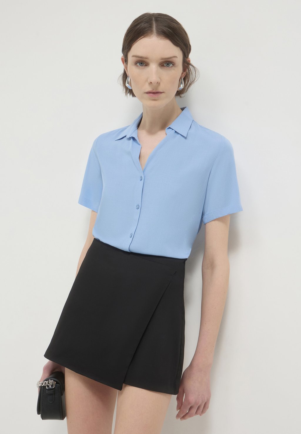 

Мини-юбка A-line skirt Calliope, черный