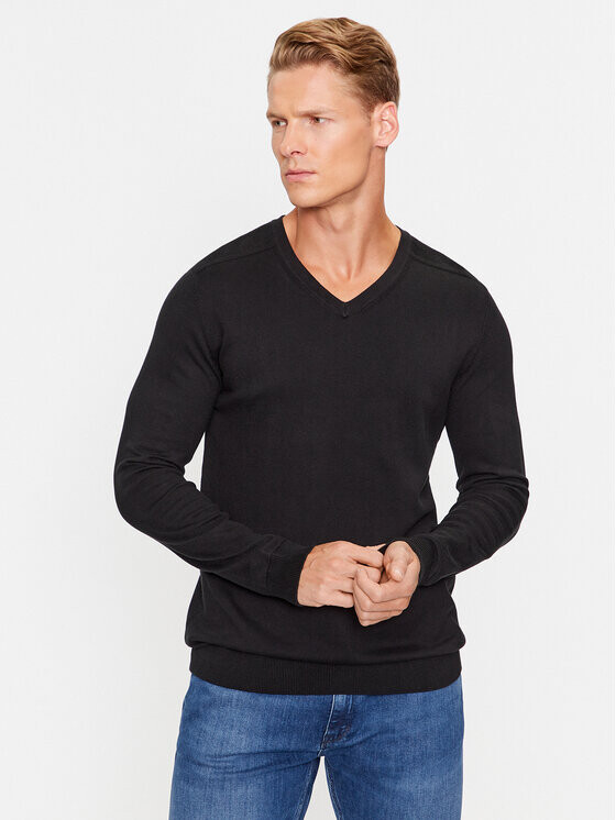 

Свитер обычного кроя Selected Homme, черный