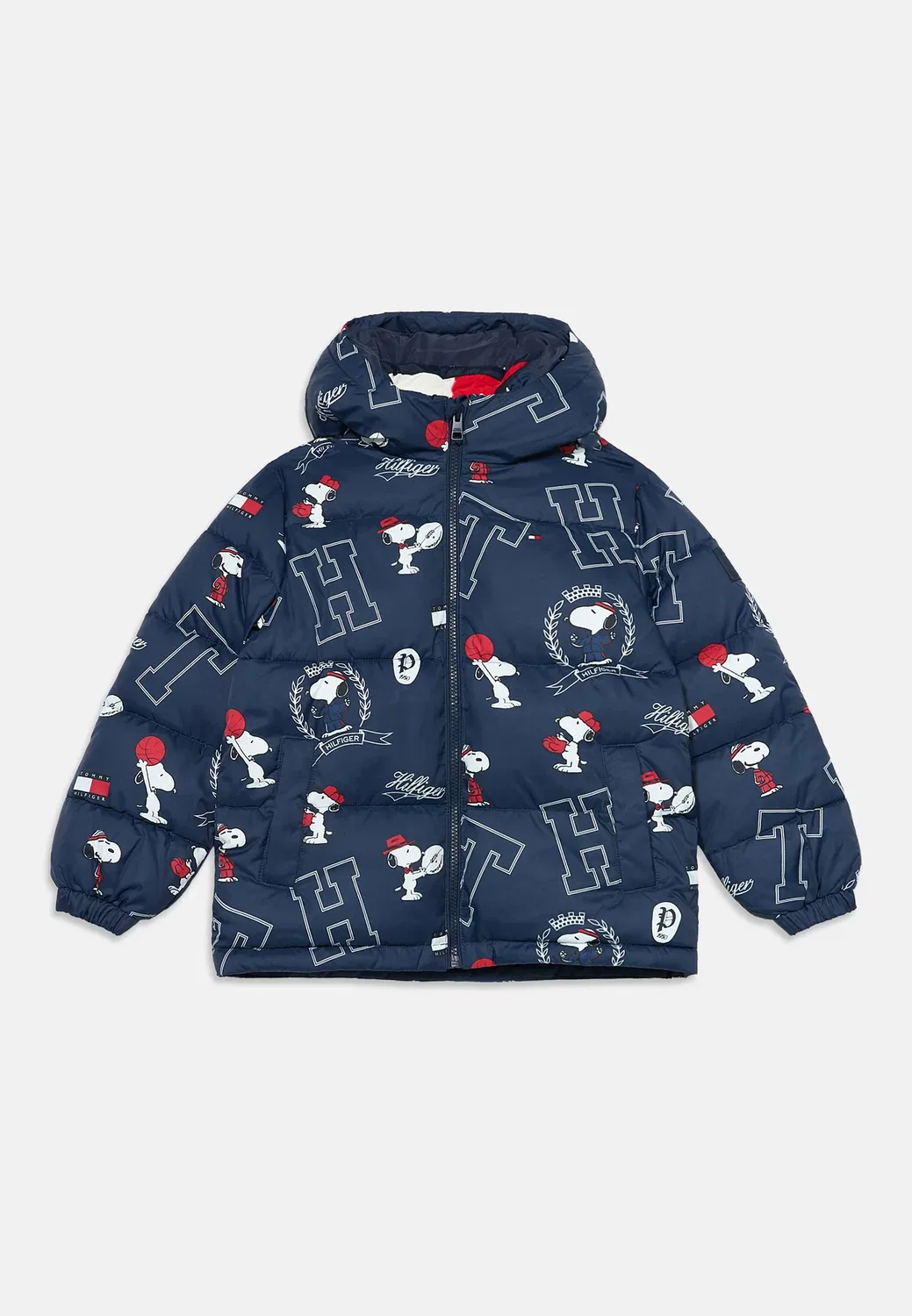 Пуховая куртка Peanuts унисекс - зимняя куртка Tommy Hilfiger, Dark Ink