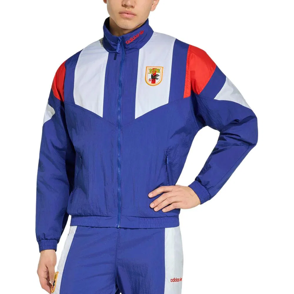 Мужская куртка с воротником-стойкой Adidas Originals, Blue
