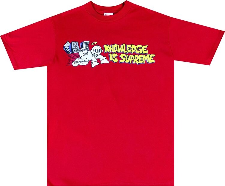 

Футболка Supreme Knowledge Tee 'Red', красный