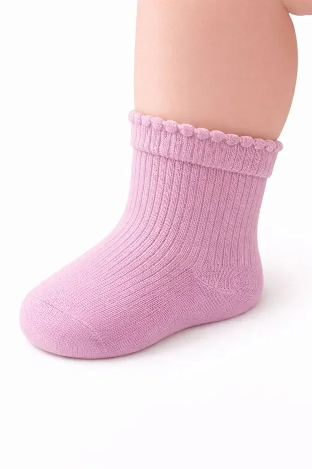 Детский набор носков из хлопка для новорожденных Basics Solde Socks, Multicolor — фото 2