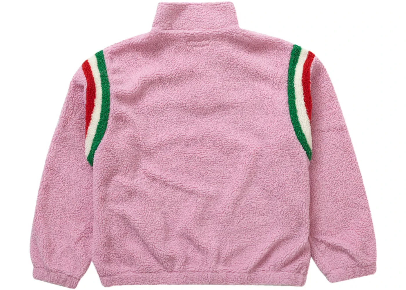 Мужской флисовый пуловер на молнии Supreme Arc Half Zip Fleece Pullover Supreme, Pink — фото 2