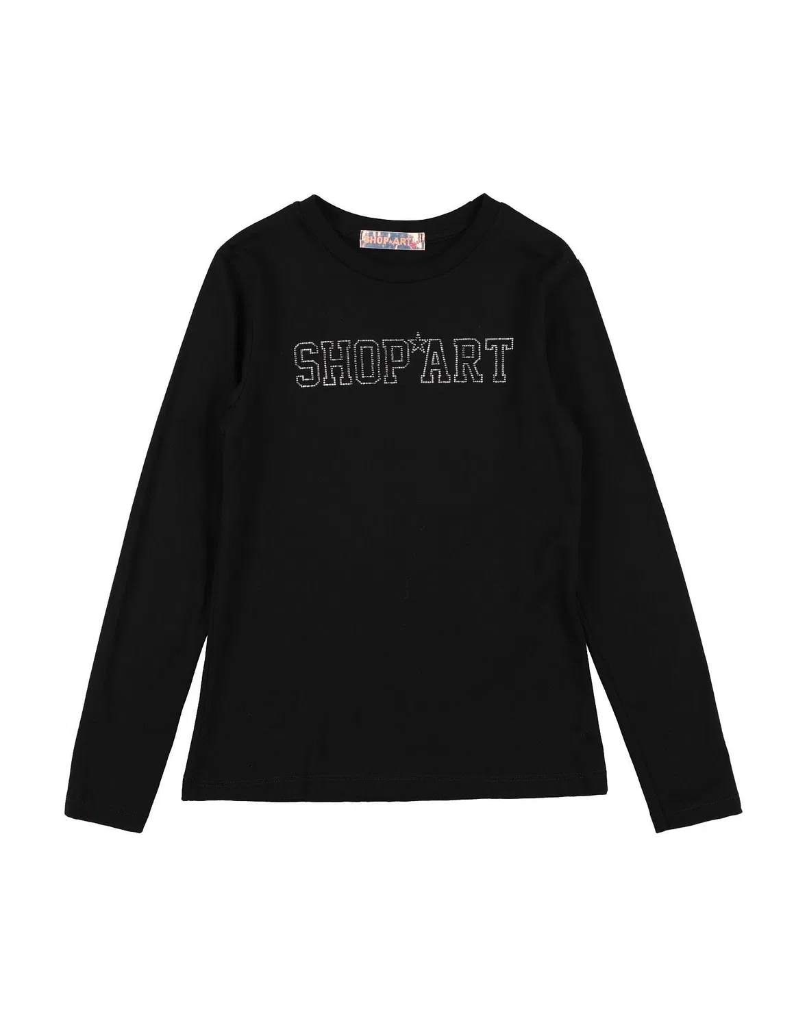 Детский лонгслив Shopart, черный