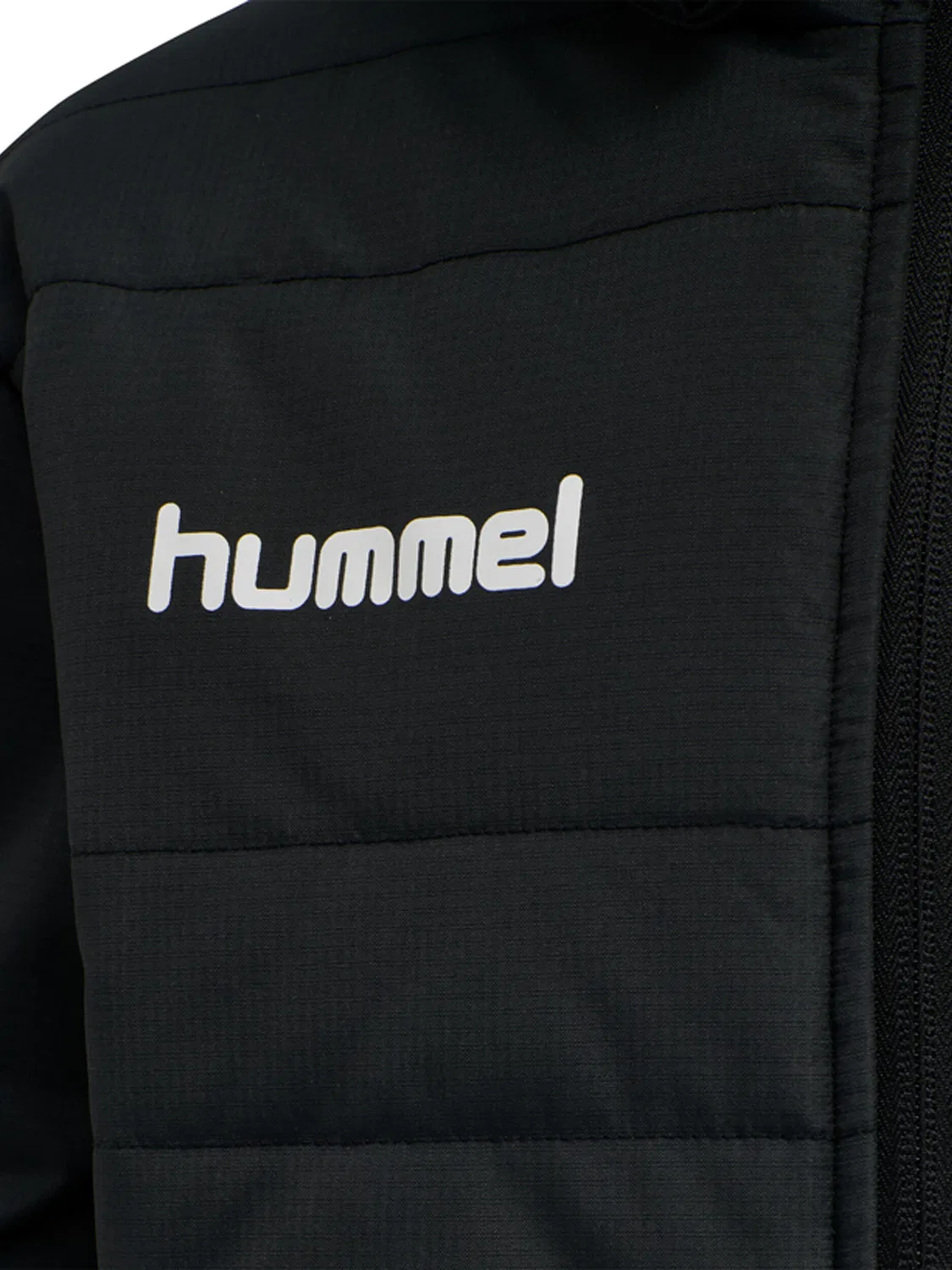 Детская куртка с капюшоном Hmlpromo Hummel, Schwarz — фото 4