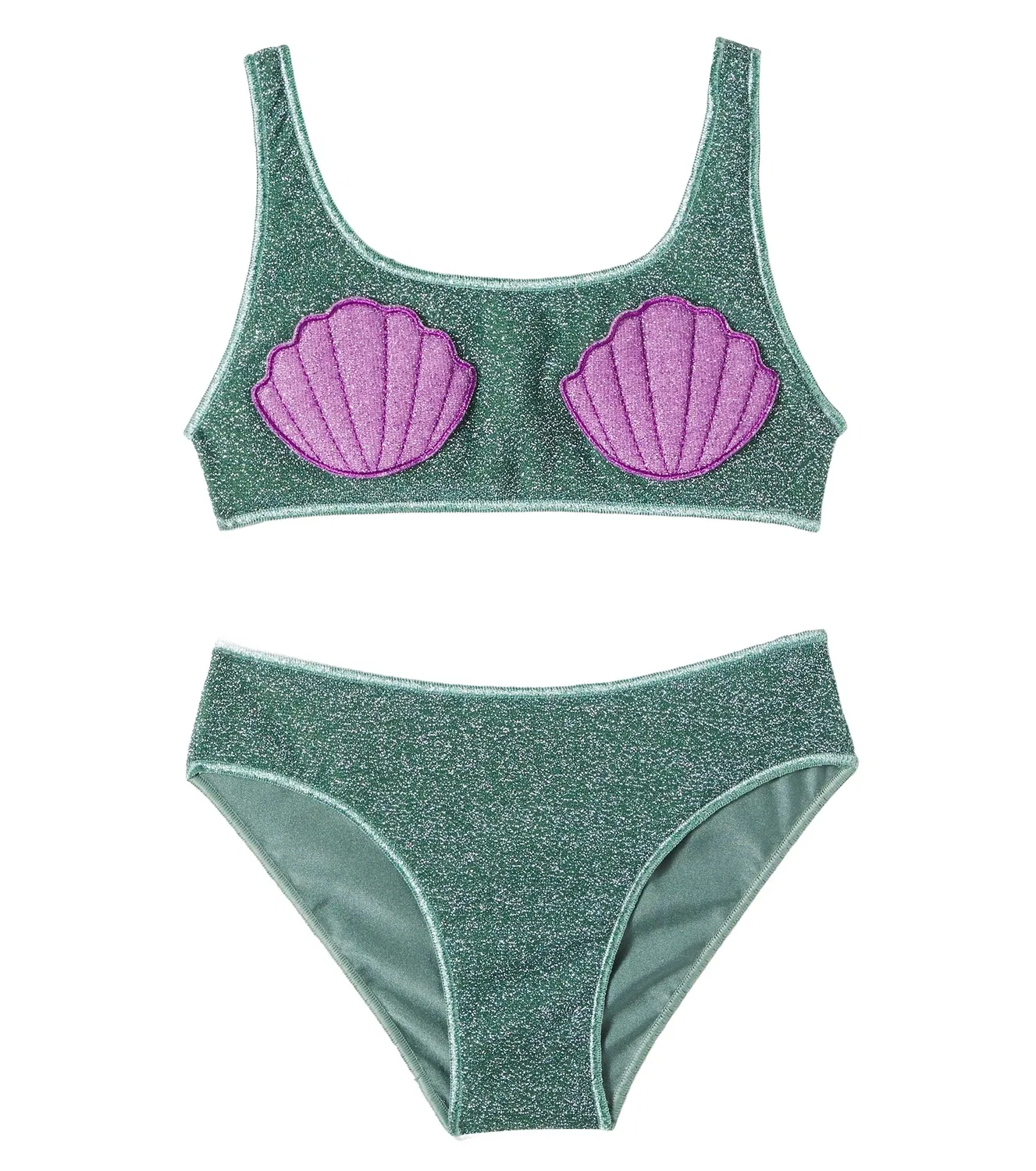Комплект из двух предметов с пыльником бирюзовый Oseree Kids, Seaturquoise Lilla