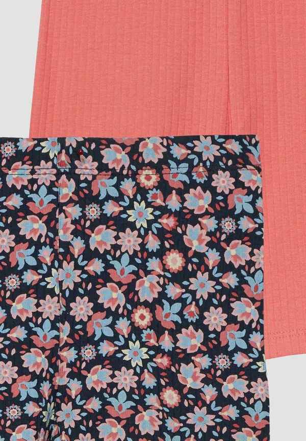 Леггинсы с цветочным принтом Leggings 2 pack S.Oliver, Koralle, коралловый — фото 3