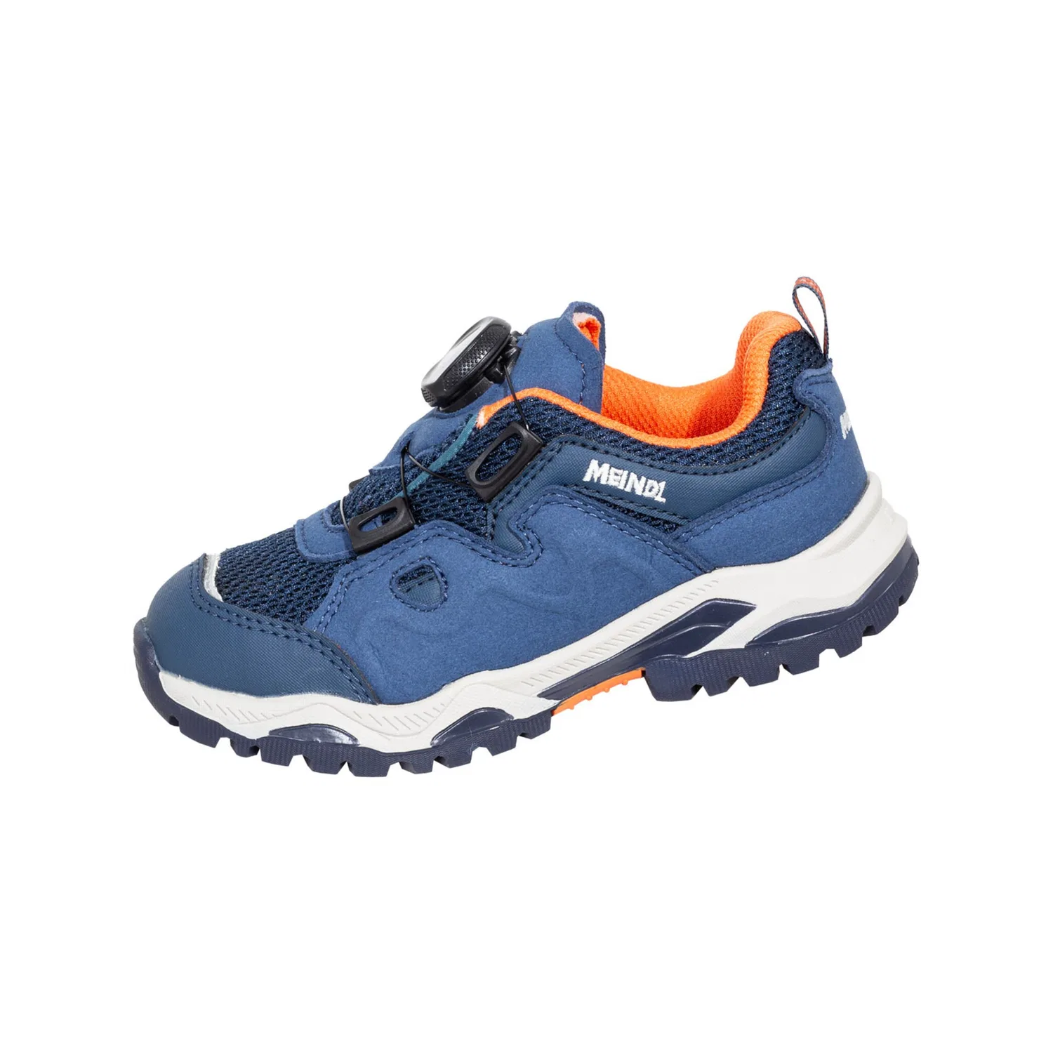 Детские ботинки для активного отдыха Tuvalu Junior Meindl, Navy Blue/Orange — фото 2