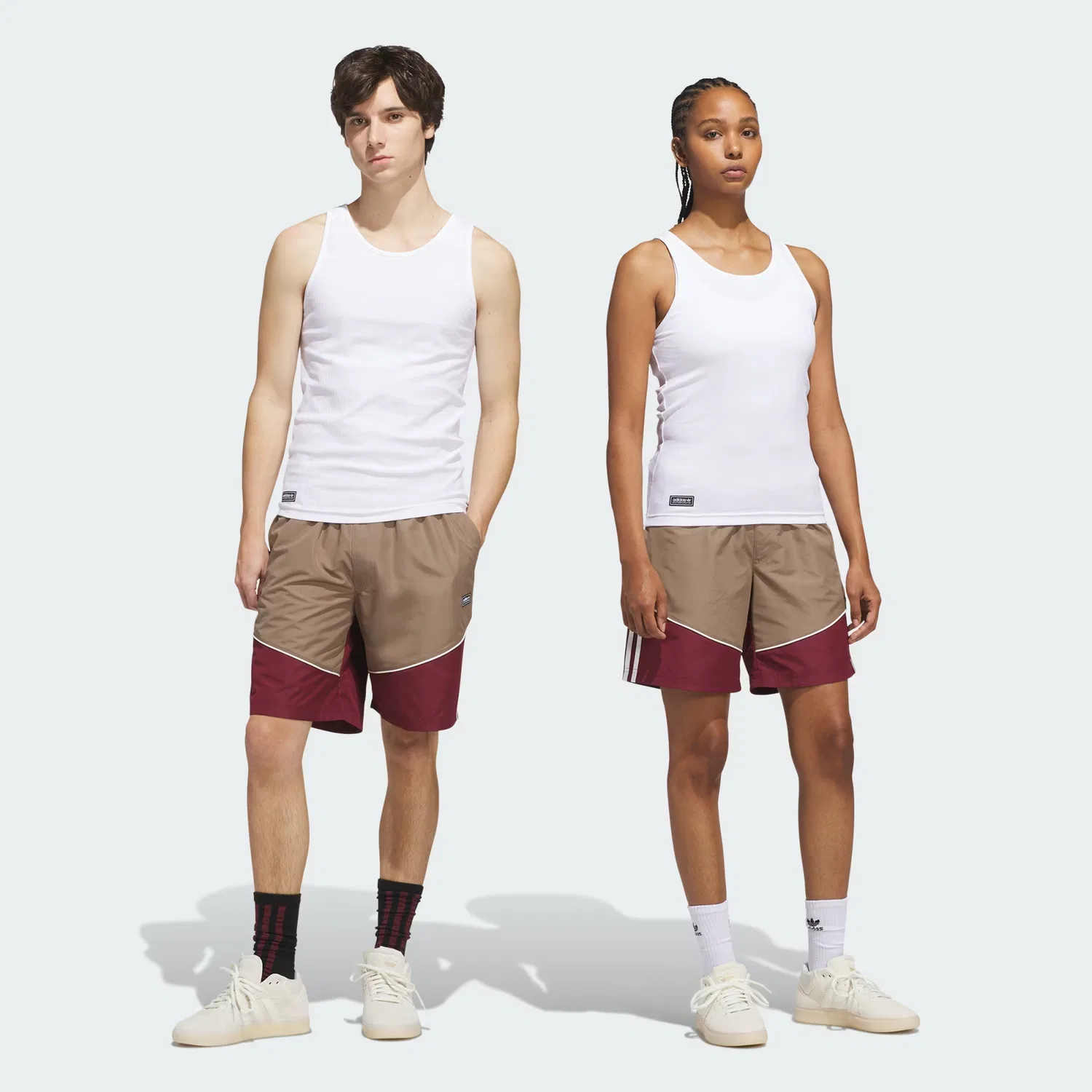 Шорты свободного кроя Offside Adidas Originals, хаки
