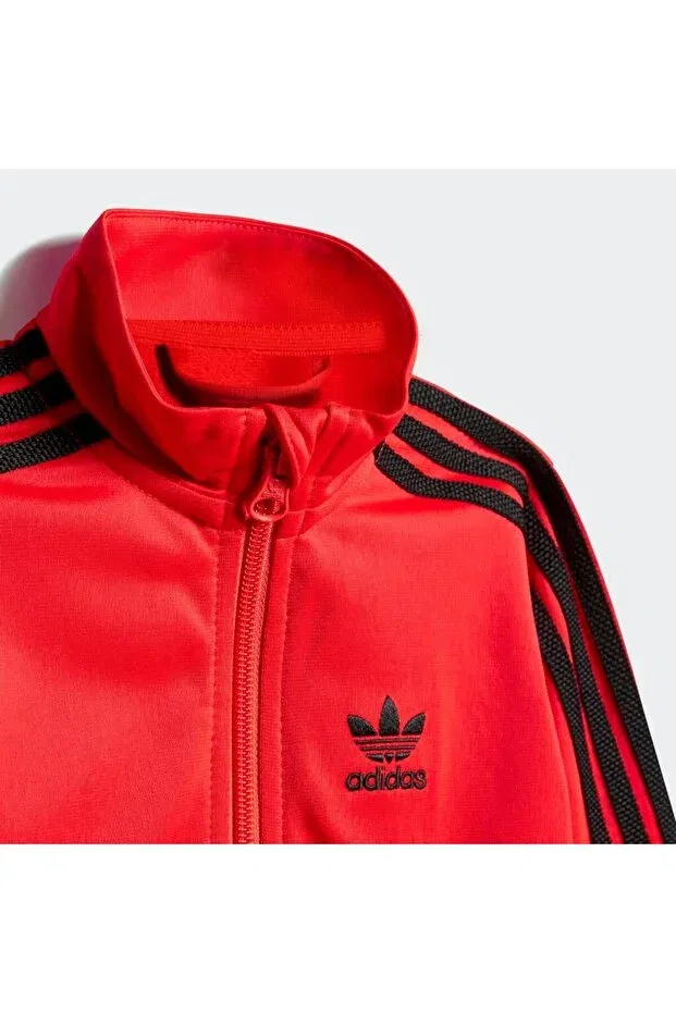 Детский спортивный комплект для мальчиков с принтом Firebird Adidas, Red — фото 4