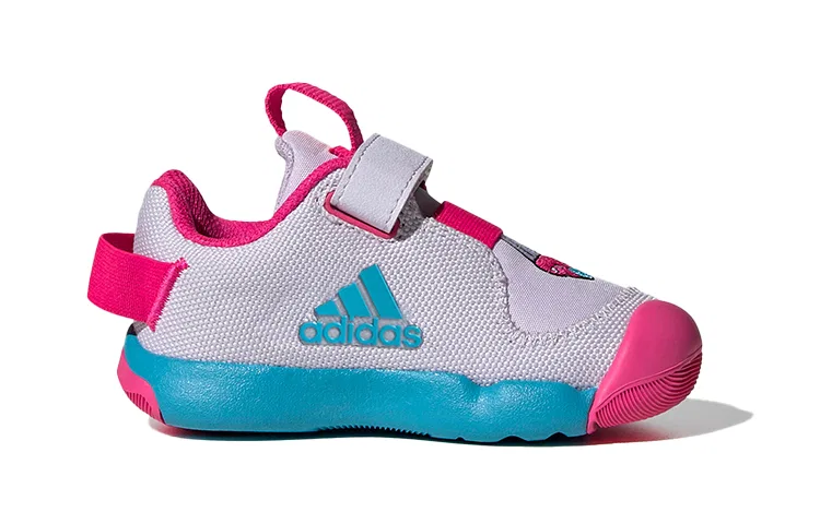 Детские кроссовки для малышей с принтом Cleofus x Activeplay Adidas, Light Purple — фото 3