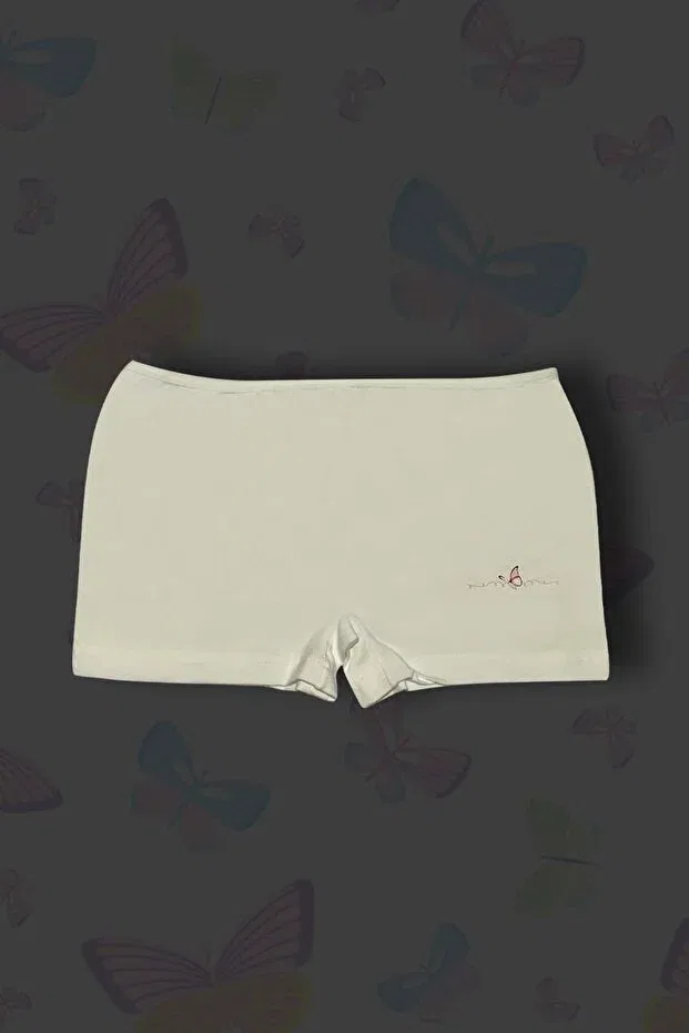 Детский комплект боксеров для мальчиков хлопковый с принтом 3-Piece Gri Mor Tekstil, Pink/White/Ecru — фото 4
