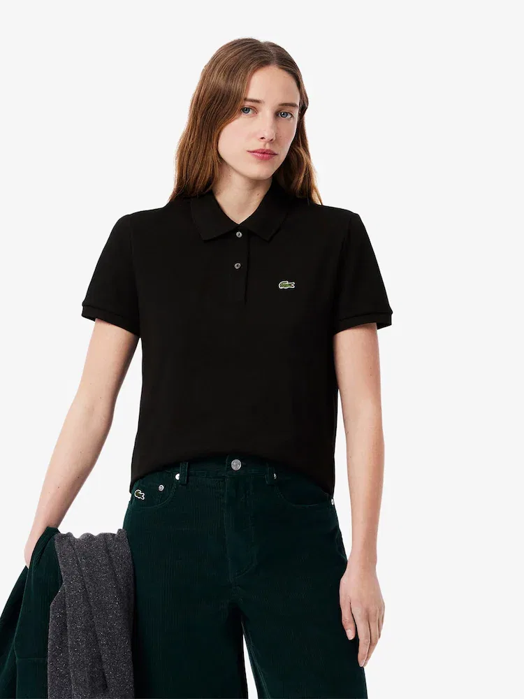Рубашка поло LACOSTE Regular Fit, женская, 100% хлопок