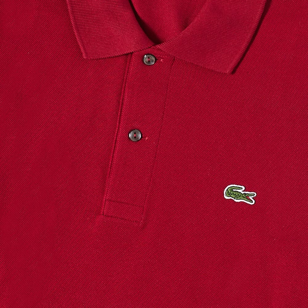 

Футболка Lacoste Classic L12.12 Polo, Красный, Футболка Lacoste Classic L12.12 Polo