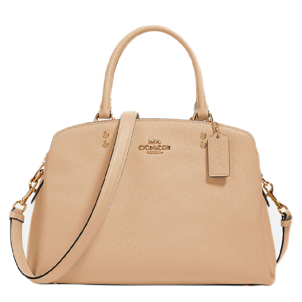 

Сумка Coach Outlet Lillie Carryall, золотой/серо-коричневый