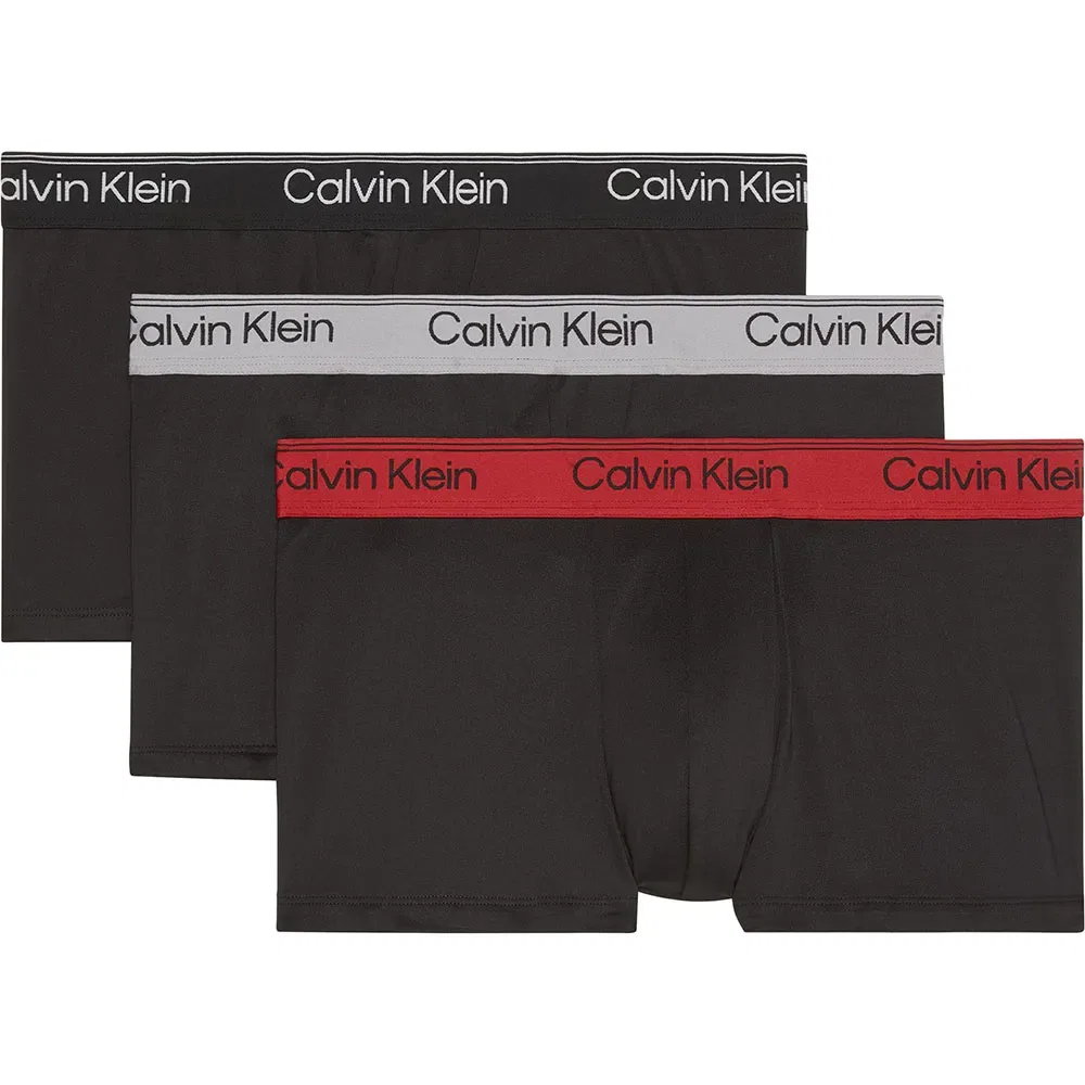 Мужские трусы-боксеры с микрофиброй Calvin klein LV00NB4409, Black