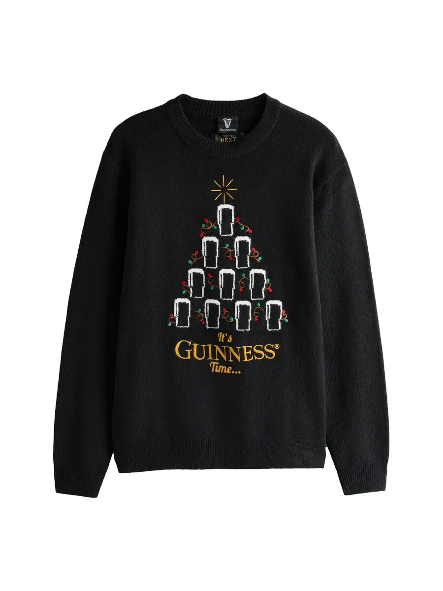 Свитер Next 'Guinness' черного цвета