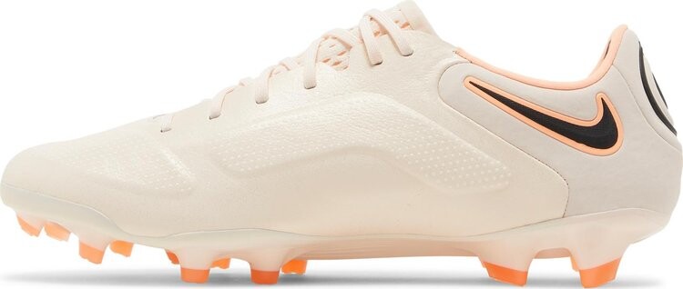 Бутсы Nike Tiempo Legend 9 Elite FG 'Guava Ice Yellow Strike', розовый — фото 4