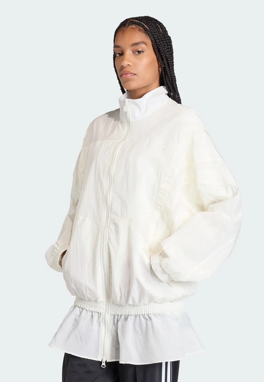 Ветровка Adidas Originals, белый — фото 2