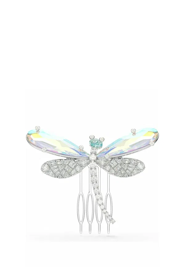 Аксессуар для укладки волос Damen-charm металлик-кристалл Swarovski, серебро — фото 2