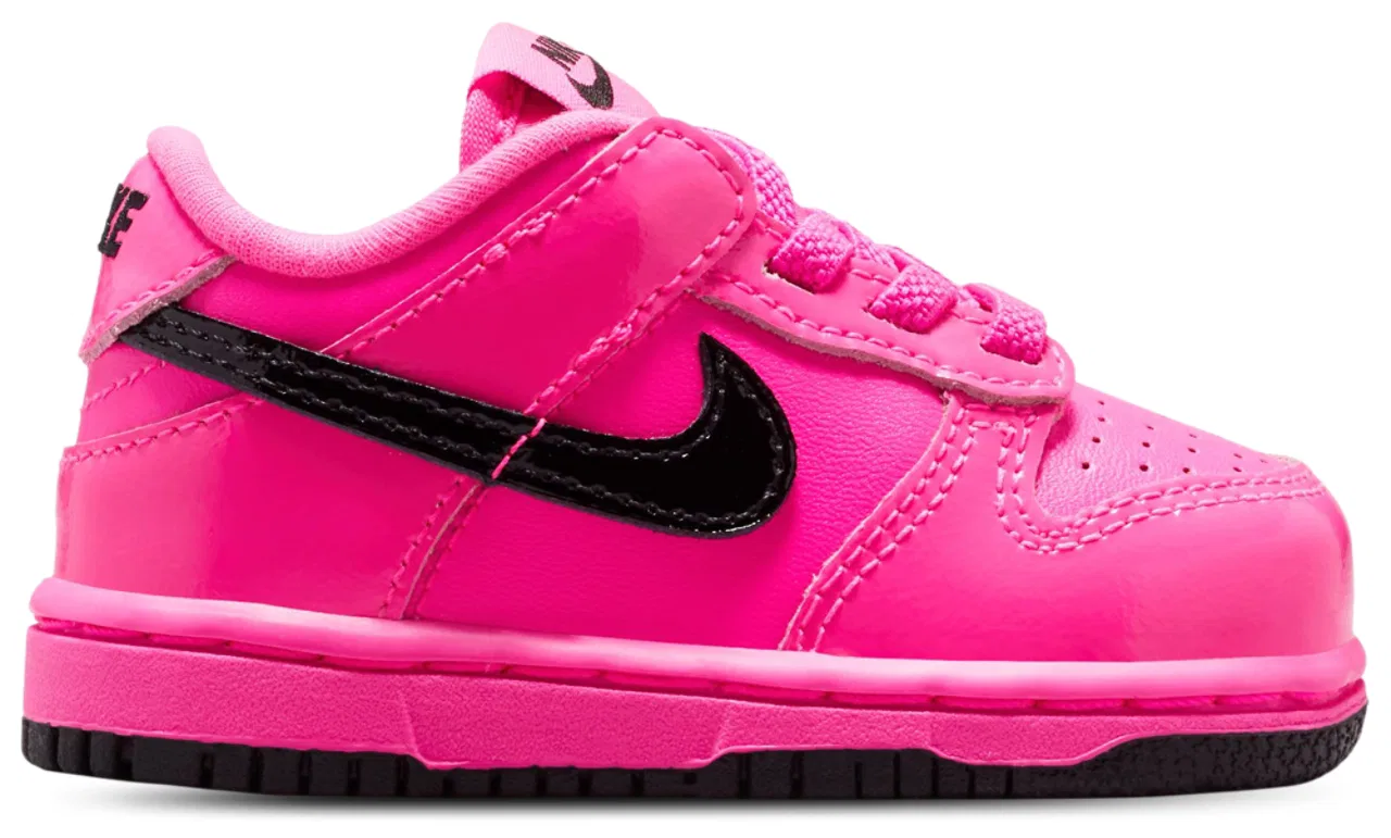 Кроссовки для девочек Dunk Low BTE Nike, цвет Pink Blast/Black
